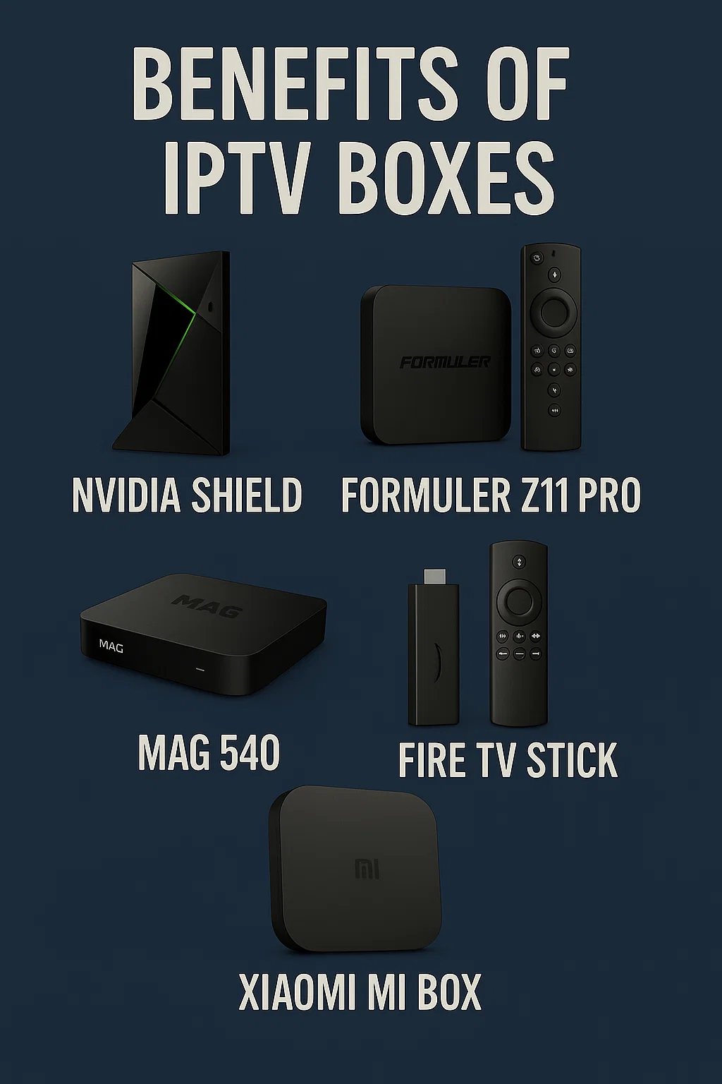Benefits of IPTV Boxes